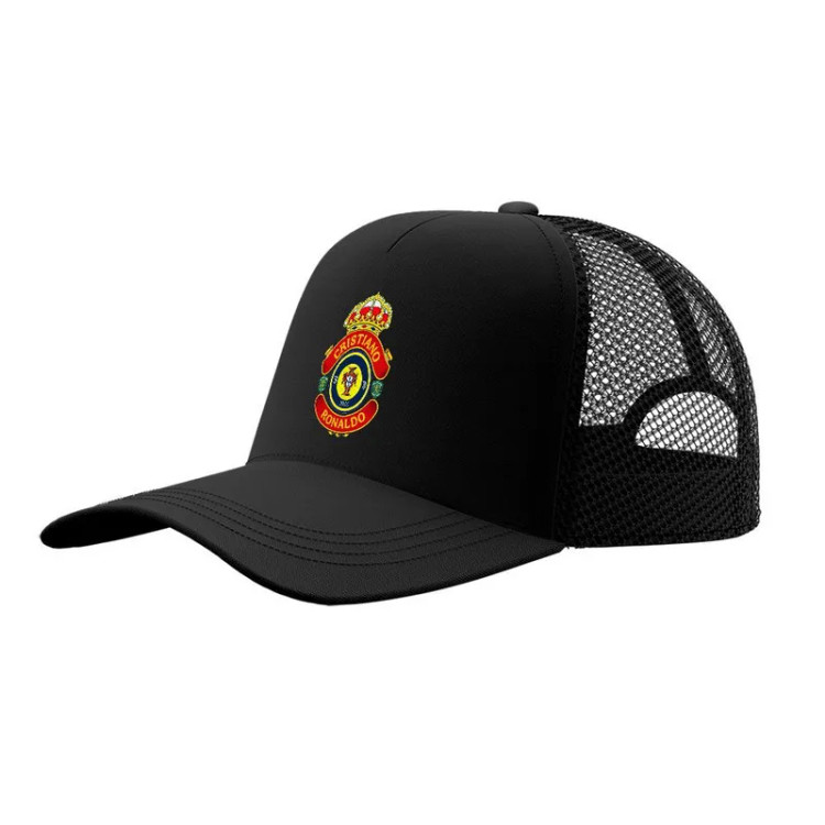 کلاه کپ طرح فوتبالی مدل رونالدو کد 81 جنس کتان قابل تنظیم