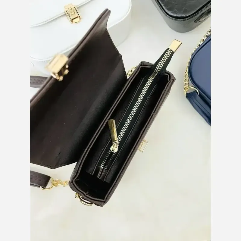 قفل مینیاتوری رنگ ثابت با قفل فلزی وارداتی در رنگبندی مشکی شکلاتی سفید کرم سورمه سایز 11 تا 18
